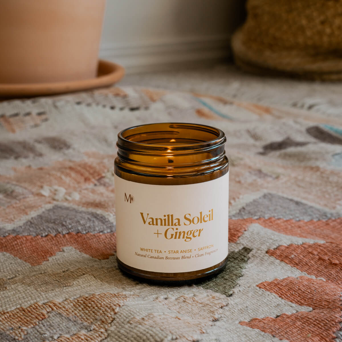 Vanilla Soleil + Ginger Candle