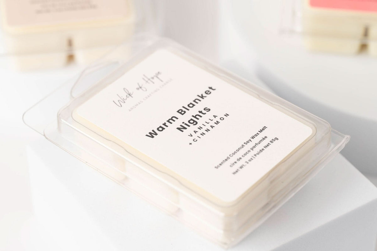Warm Blanket Nights Wax Melt | Cinnamon + Vanilla