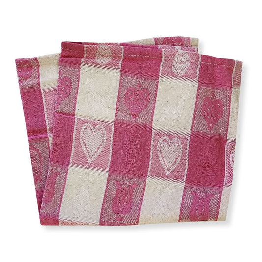 LemonTree Whimsical Pink Cloth Napkin - Set of 4