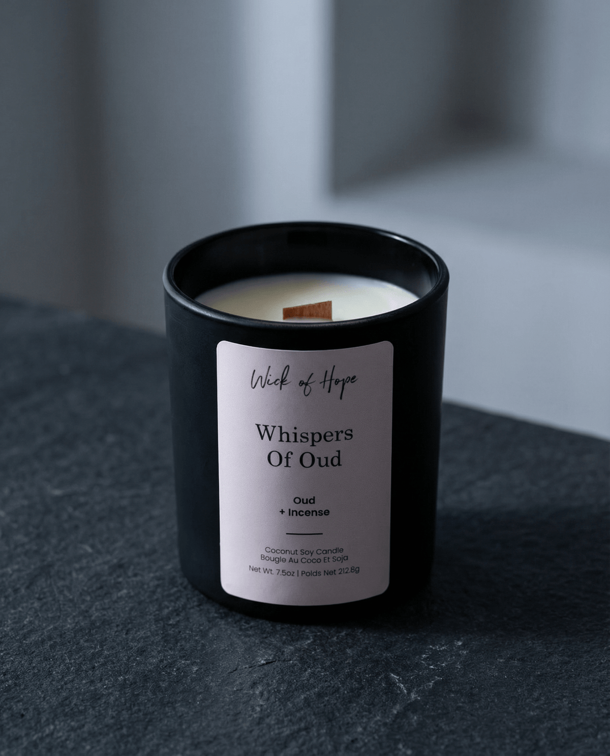 Whispers of Oud Candle | Oud + Incense
