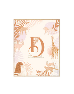 Wild World Personalised Initial-0