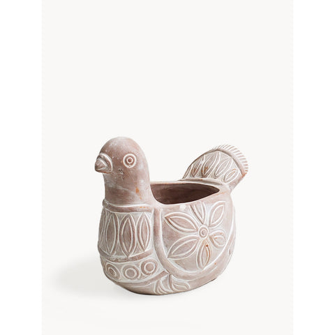 Terracotta Pot - Spotted Dove