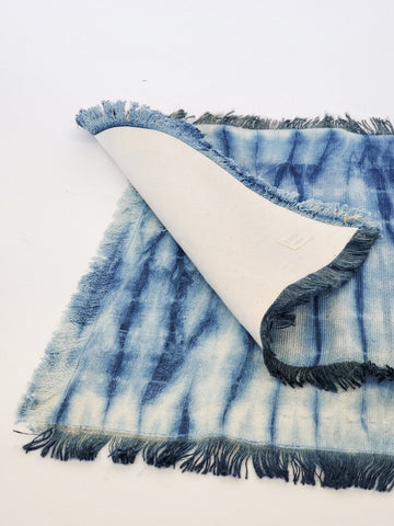 Tie Dye Cotton Placemat - Indigo Blue (Set of 4)