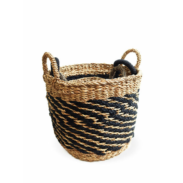 Ula Mesh Basket - Black (Set of 3)