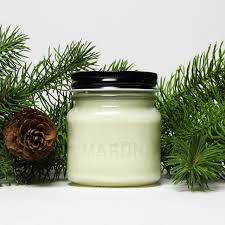 Holiday 8oz Mason Jar- Multiple Choice of Scents