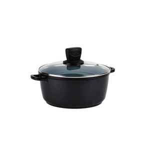 Ceramic Soup Pot with Lid. 9.5-inch (24 cm) - 4L-0