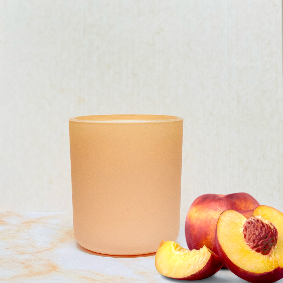 Fresh Peaches Scented Candle