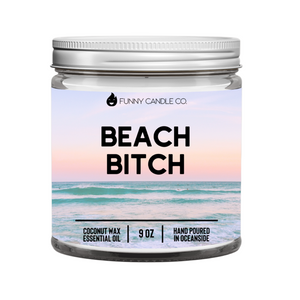 "Beach B*tch" Coconut Wax Candle