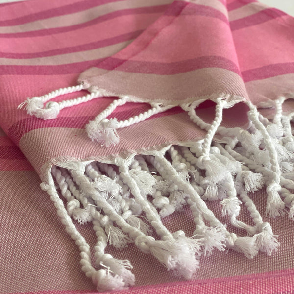 Samara Sustainable Turkish Towel - Pink