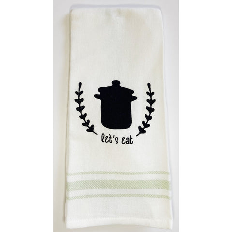 "Let's Eat" Tea Towel