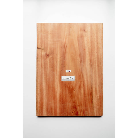 Wood and Horn Cutting Board/Cheese Board