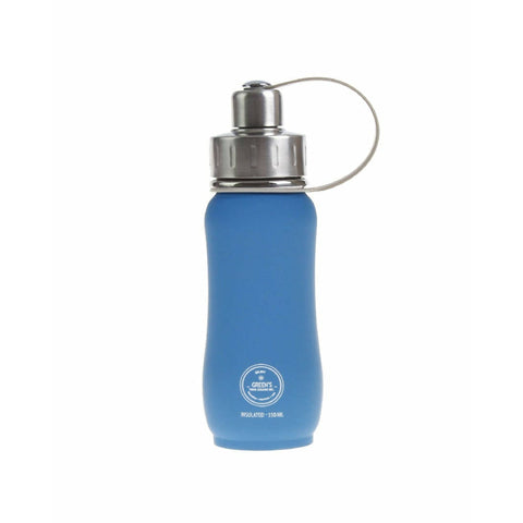 Botella de agua fría/caliente con triple aislamiento "Azul eléctrico" de 350 ml 