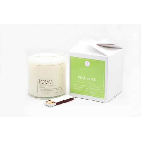 Pear Spice Soy Candle