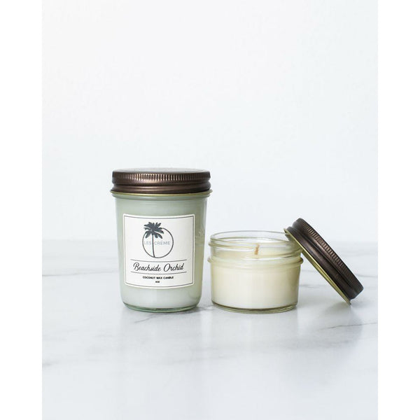Beachside Orchid Scent Coconut Wax Candle