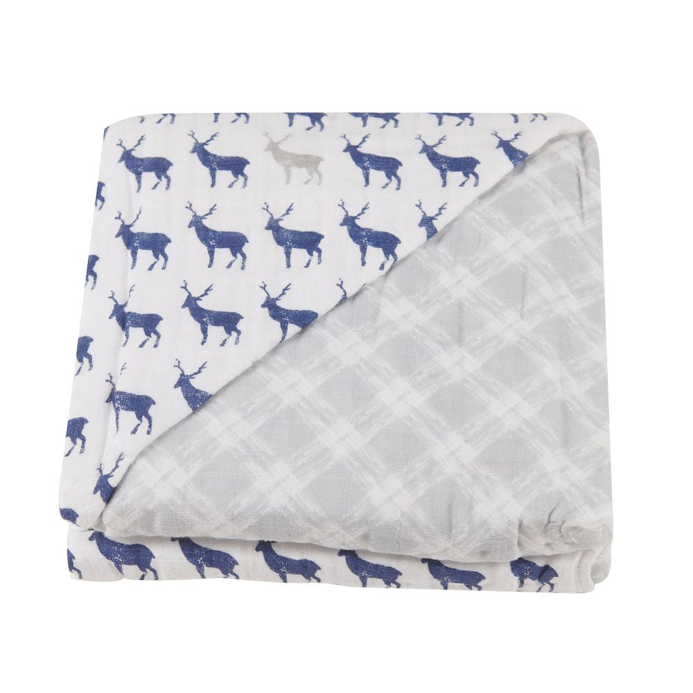 Blue Deer Blanket