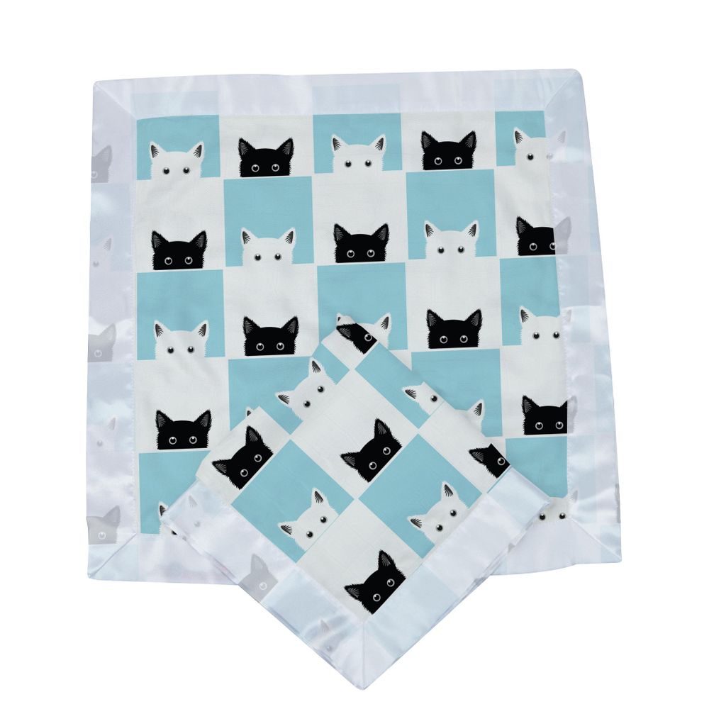 Juego de 2 mantas Peek-A-Boo Cats