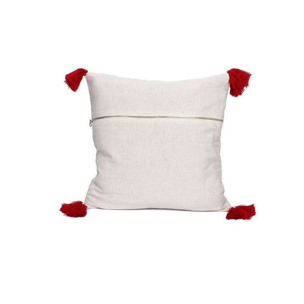 Needlepoint Tassel Pillow Cover
