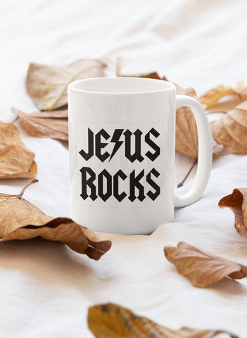 Jesus Rocks Mug