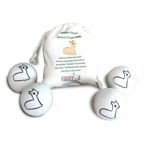 Happy Alpaca Dryer Ball Gift Set