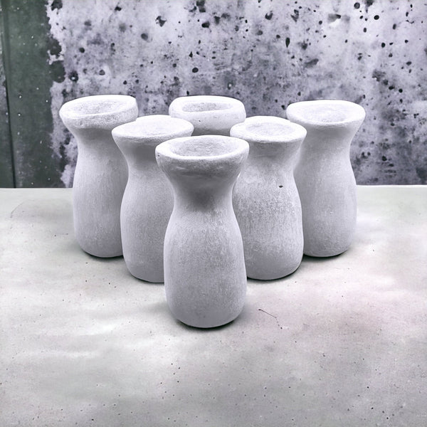 Cement Vase, Silhouette, Lightweight Concrete, Aircrete-4