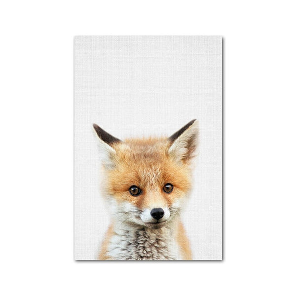 Adorable Animals on Canvas