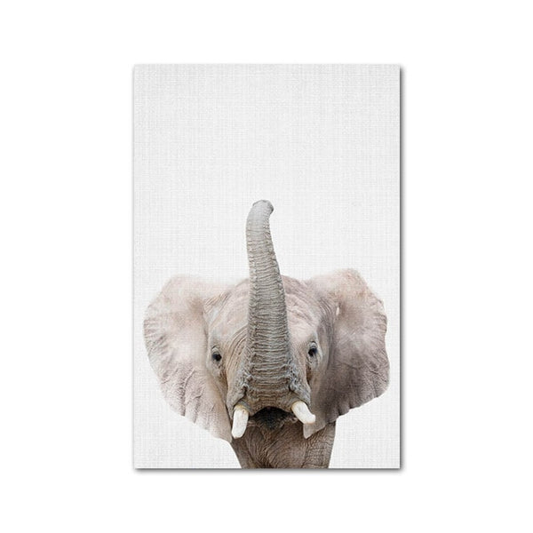 Adorable Animals on Canvas