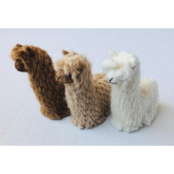 Suri Alpacadorable Hand Made Baby Alpaca Ornaments