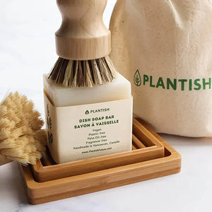 Zero Waste Dish Soap Set - Hand Brush Kit