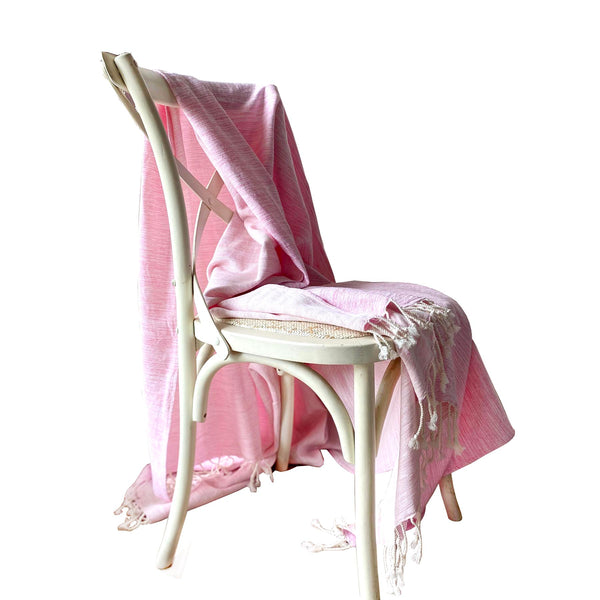 Yalova Ultra Soft Marbled Blanket Throw - Pink
